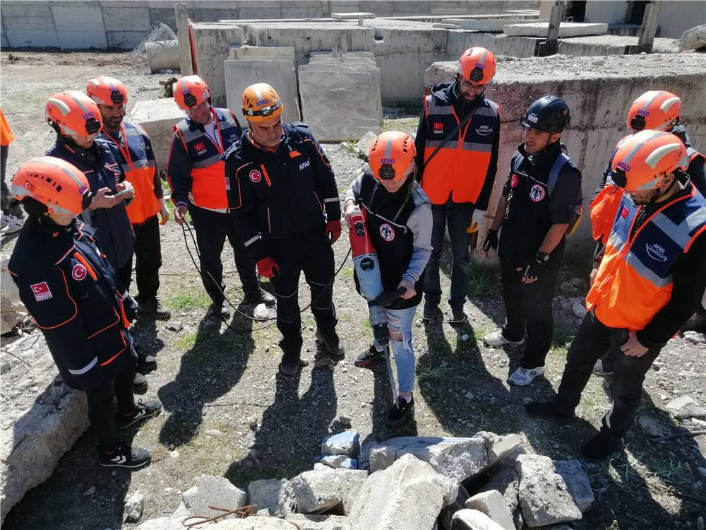 5 Günlük Saha Destek Eğitimindeyiz AFAD'dan
