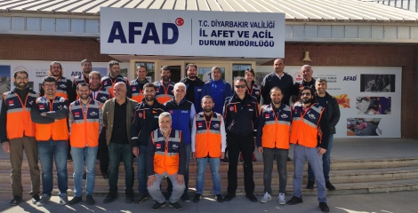 Diyarbakır AFAD’dan, AKAD Ekibine Eğitim 